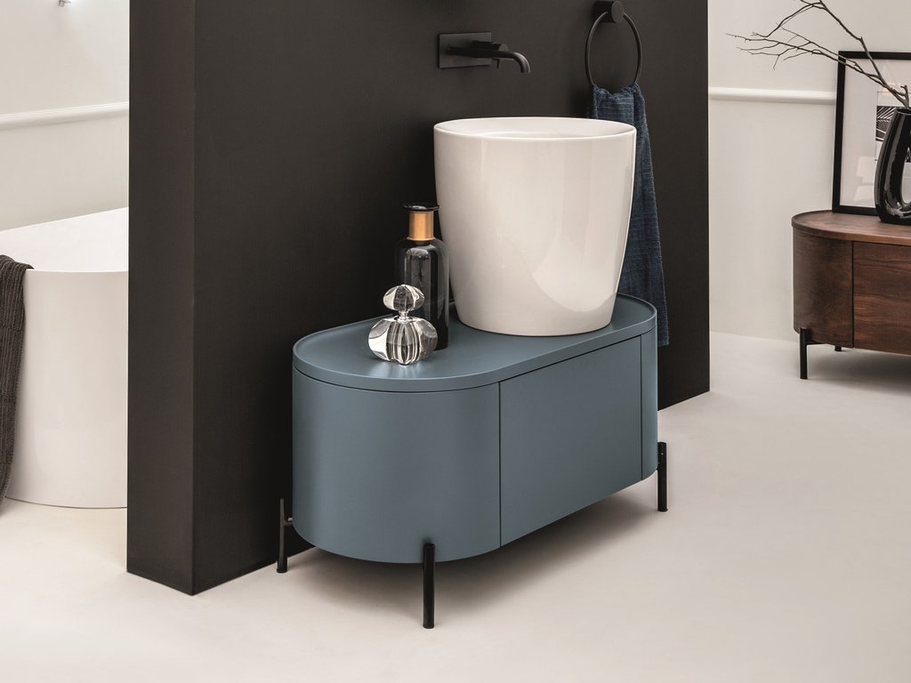 AXA — Axa-Kracklite-semi-freestanding-vanity-unit-with-drawers-colavene