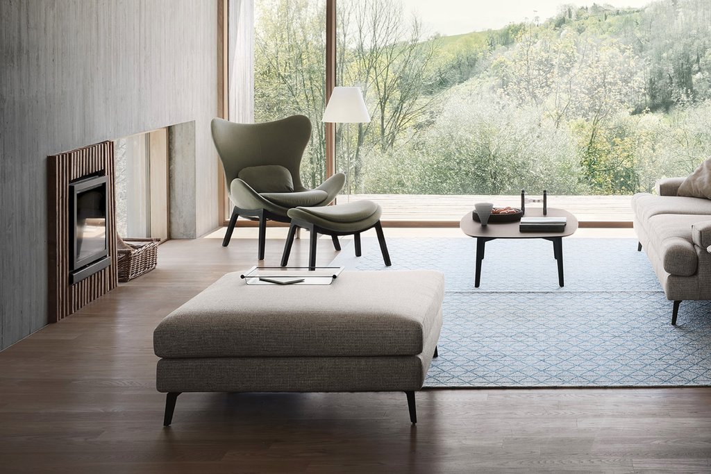 CALLIGARIS — LAZY-Leather-armchair-Calligaris-284456-