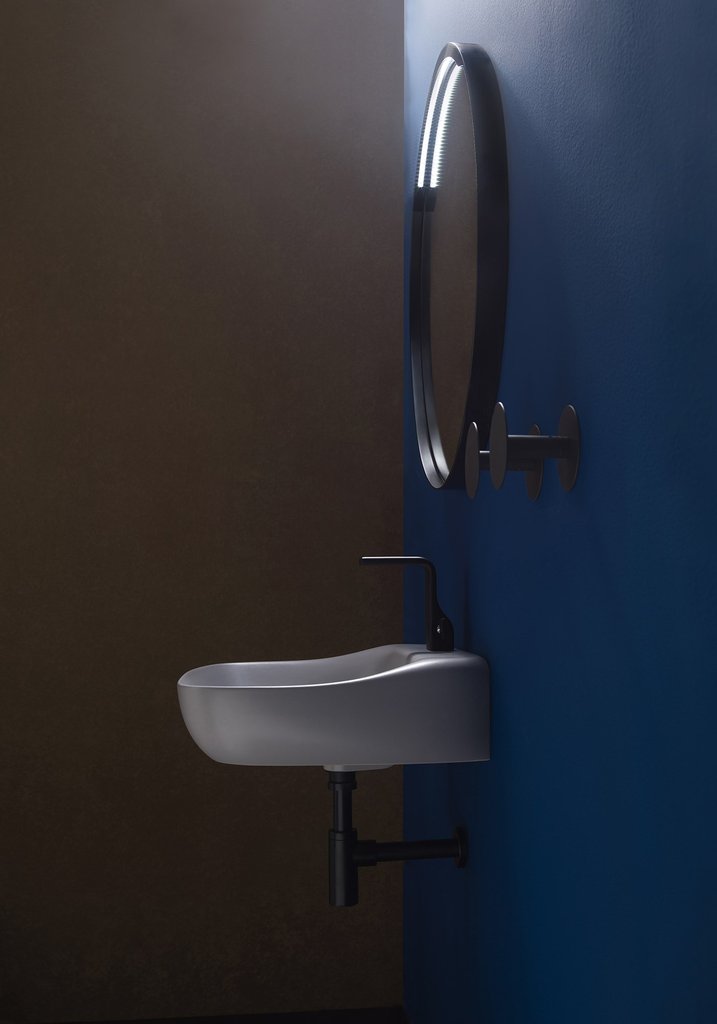 FLAMINIA — FLUO-70-Washbasin-Ceramica-Flaminia