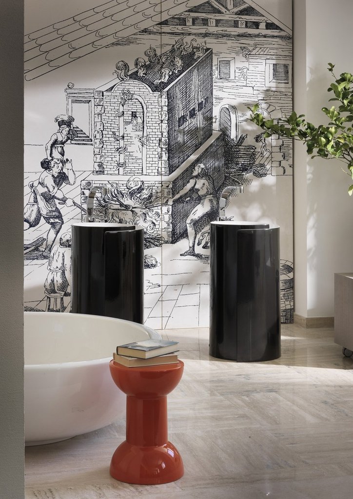 FLAMINIA — Monoroll-freestanding-washbasin-Ceramica-Flaminia(2)