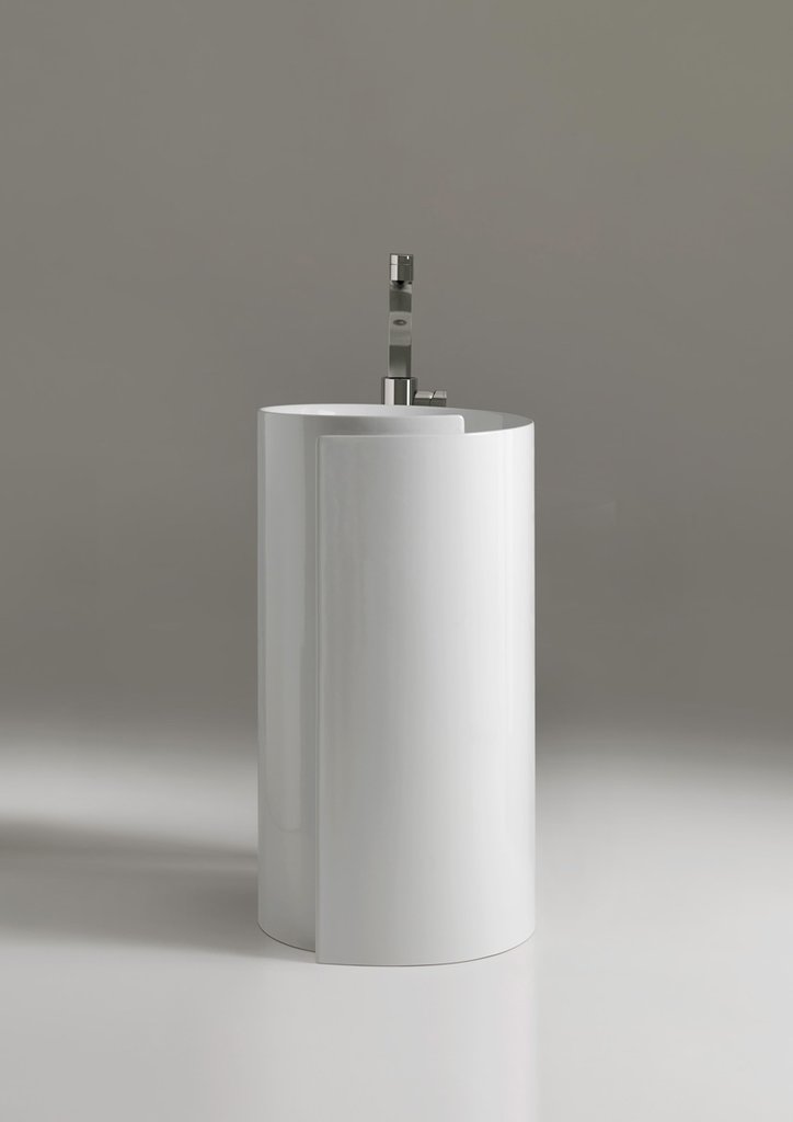 FLAMINIA — Monoroll-freestanding-washbasin-Ceramica-Flaminia