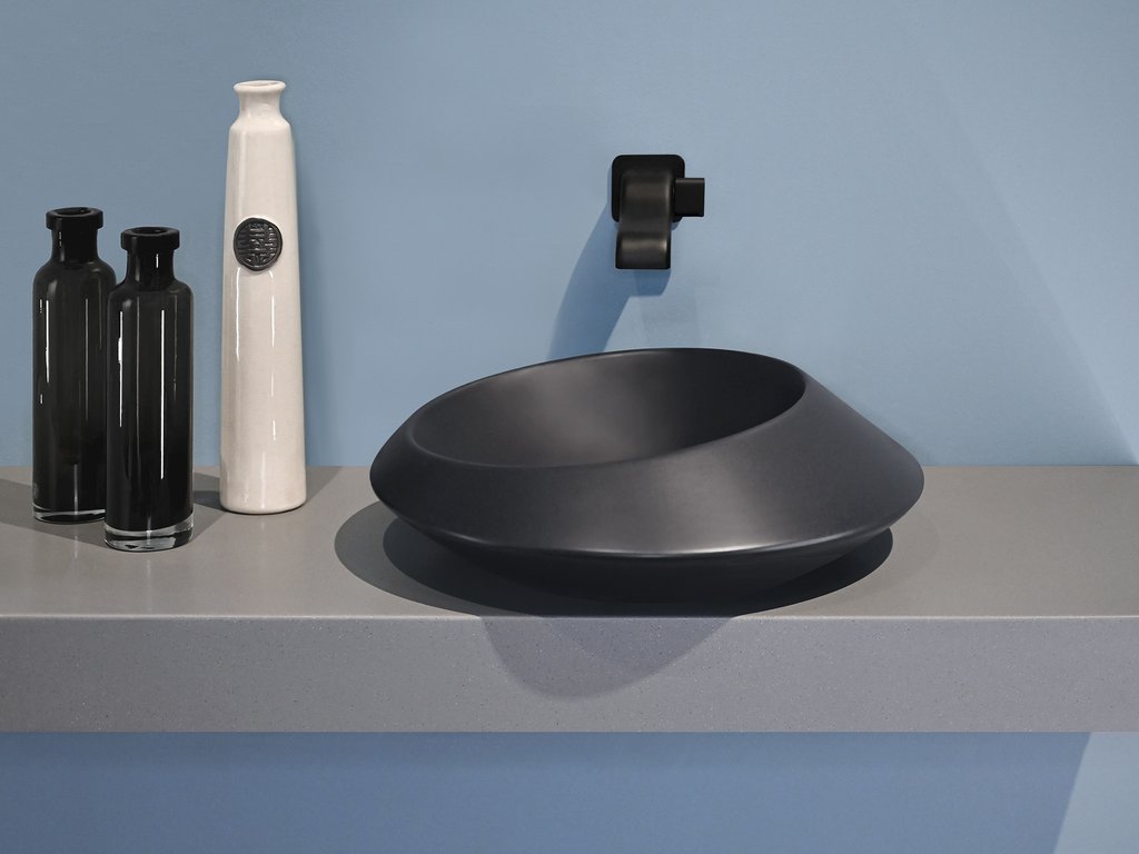 FLAMINIA — SPIRE-Washbasin-Ceramica-Flaminia