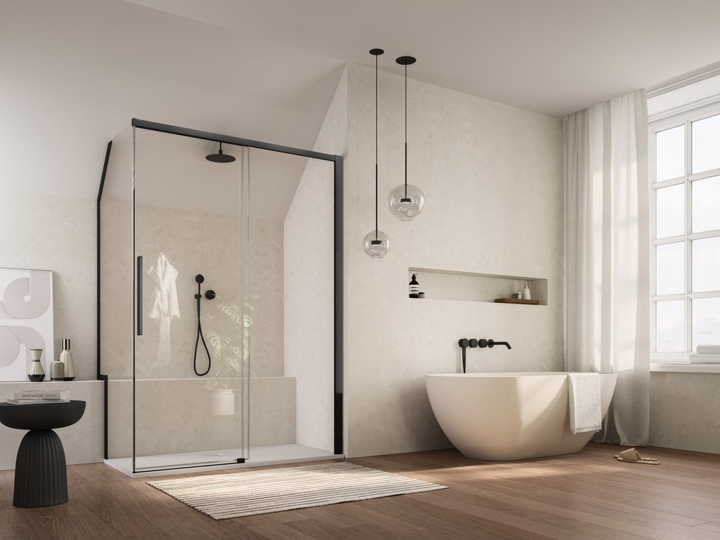 RONAL BATHROOMS — 4.Ronal ORIANA_Black_Matt
